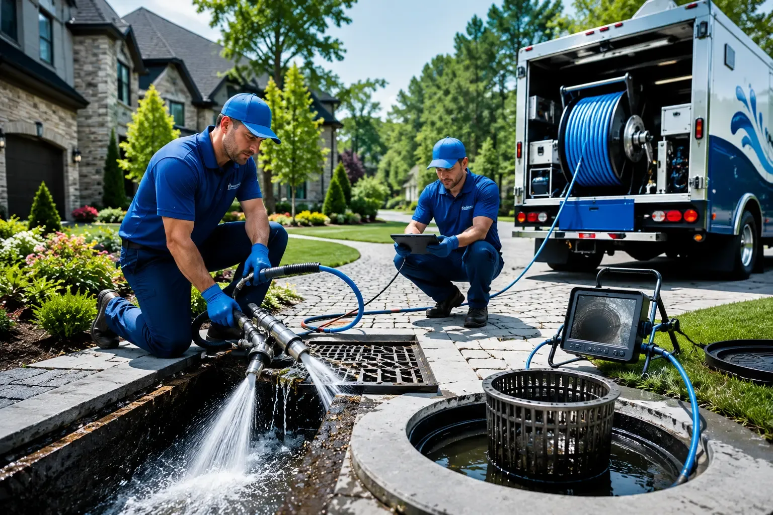 Local outdoor drain cleaning professionals in Burlington, ME